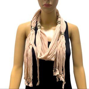 Pendants Necklaces Scarf Solid Color